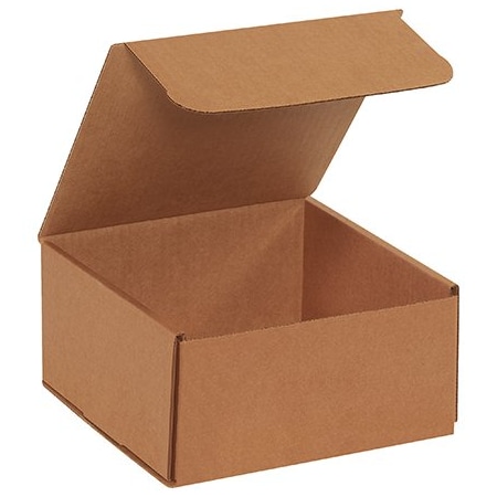 Bsc Preferred 8 x 8 x 4'' Kraft Corrugated Mailers, 50PK M884K